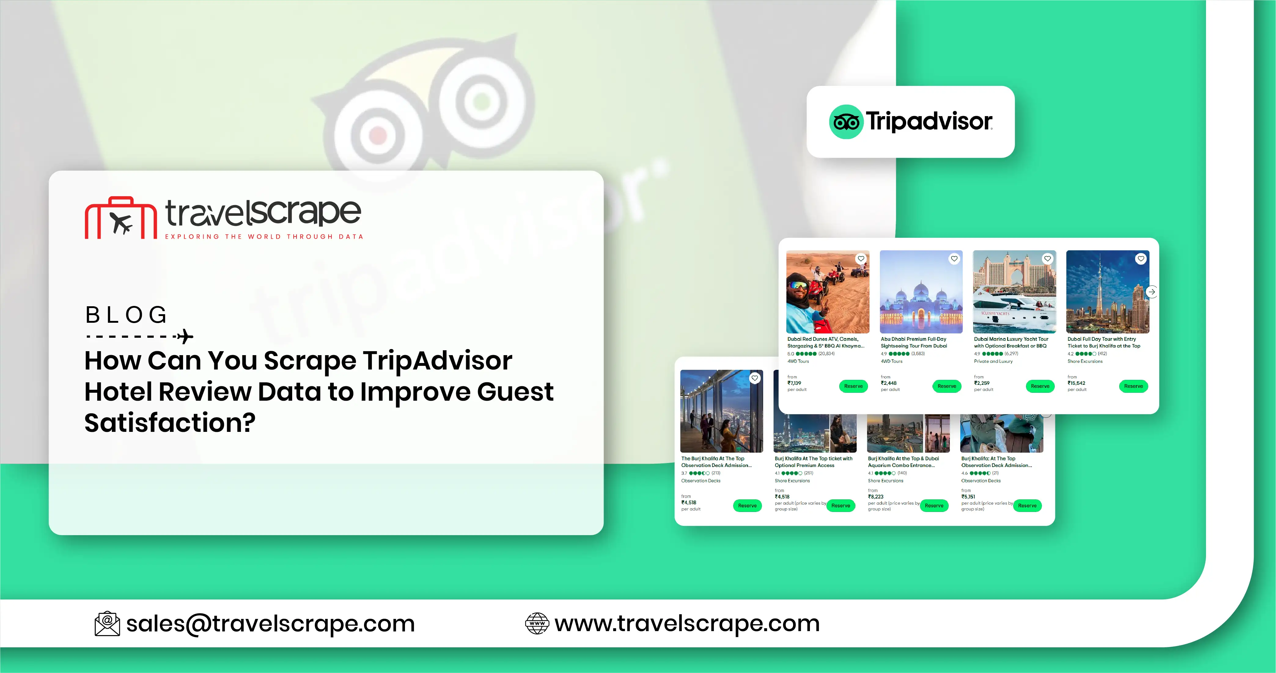 Scrape TripAdvisor Hotel Review Data for Guest Satisfaction